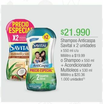Jumbo Shampoo savital oferta