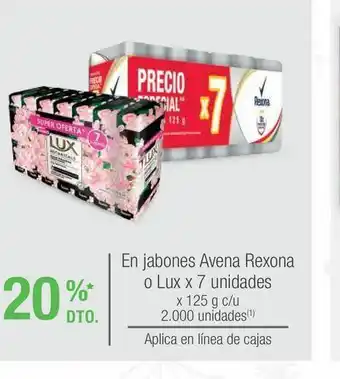 Jumbo Jabón de tocador rexona oferta