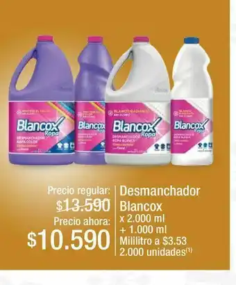 Jumbo Desmanchador blancox oferta