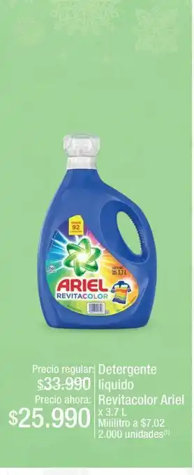 Jumbo Detergente líquido ariel oferta