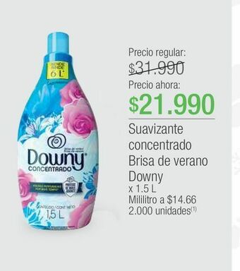 Jumbo Suavizante downy oferta