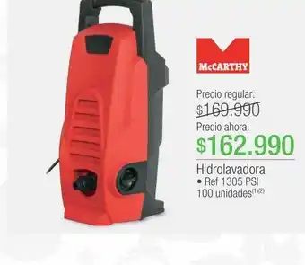 Jumbo Hidrolavadora mccarthy oferta