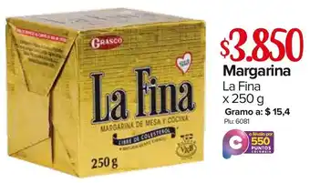 Super Inter Margarina La FIna 250g oferta