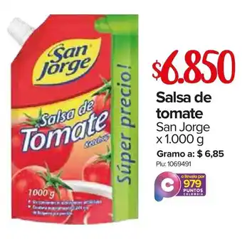 Super Inter Salsa de Tomate San Jorge x 1.000g oferta