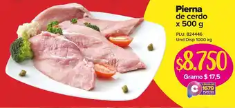 Pierna de Cerdo x 500g