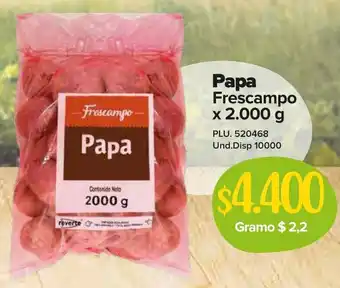 Super Inter Papa Frescampo x 2.000g oferta