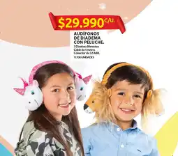 Ara Audífonos de Diadema con Peluche oferta