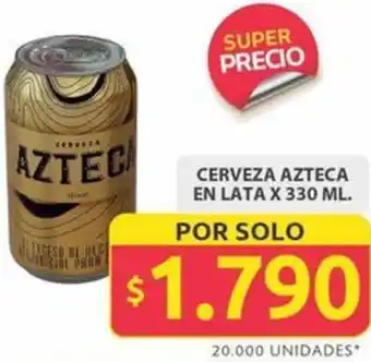 Ara Cerveza azteca en lata oferta