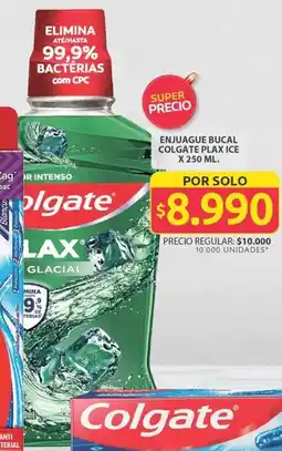 Ara Colgate plax ice enjuague bucal oferta