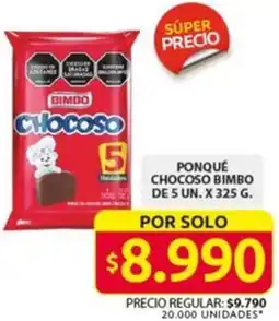 Ara Bimbo chocoso ponqué oferta