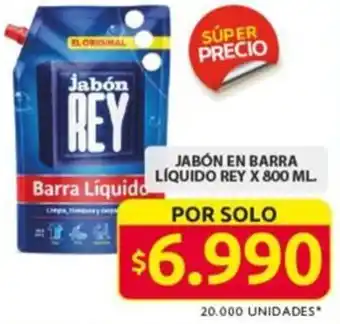 Ara Rey jabón en barra líquido oferta