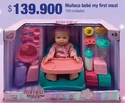 Jumbo My first meal muñeca bebé oferta