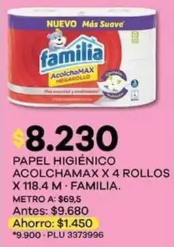 Super Inter Familia papel higiénico acolchamax oferta