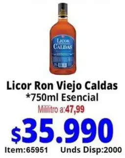 Mercamio Licor ron viejo caldas oferta