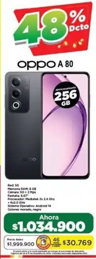 Alkomprar Oppo A 80 oferta