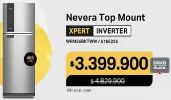 Olímpica Nevera top mount oferta