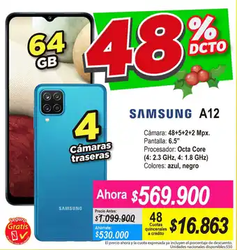 Alkomprar Samsung A12 64GB oferta