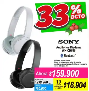 Alkomprar Sony Audifonos Diadema WH-CG510 oferta