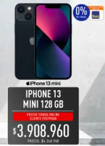 Claro iPhone 13 Mini 128GB oferta