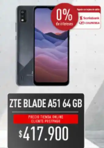 Claro ZTE Blade A51 64GB oferta