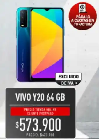 Claro Vivo Y20 64GB oferta