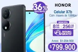 Alkosto Honor celular x7b oferta