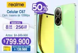 Alkosto Realme celular c67 oferta