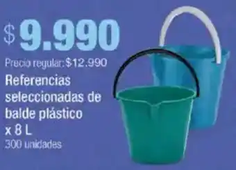 Jumbo Referencias seleccionadas de balde plástico oferta