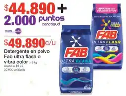 Metro Fab detergente en polvo ultra flash o vibra color oferta