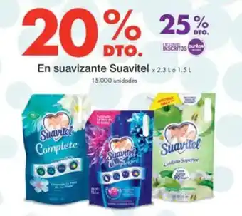 Metro En suavizante Suavitel oferta