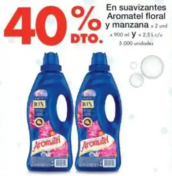 Metro En suavizantes Aromatel floral y manzana oferta