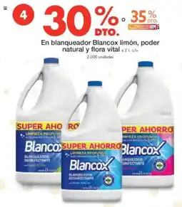 Metro En blanqueador Blancox limón, poder natural y flora vital oferta