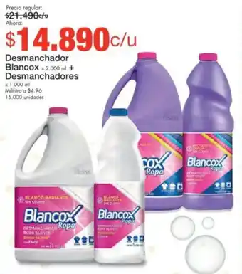 Metro Desmanchador Blancox + Desmanchadores oferta