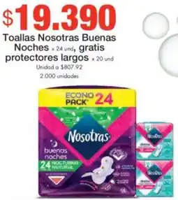 Metro Toallas nosotras buenas oferta