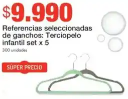 Metro Terciopelo infantil oferta