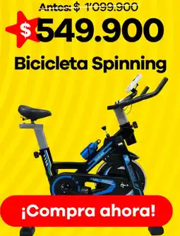 Éxito Bicicleta spinning oferta