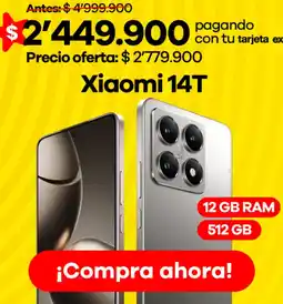 Éxito Xiaomi 14T oferta