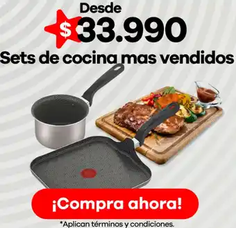 Éxito Sets de cocina mas vendidos oferta