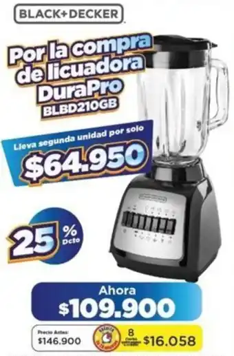 Alkomprar Black+decker licuadora durapro oferta