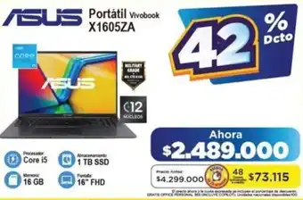 Alkomprar Asus portátil vivobook oferta