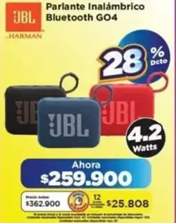 Alkomprar Jbl parlante inalámbrico bluetooth GO4 oferta