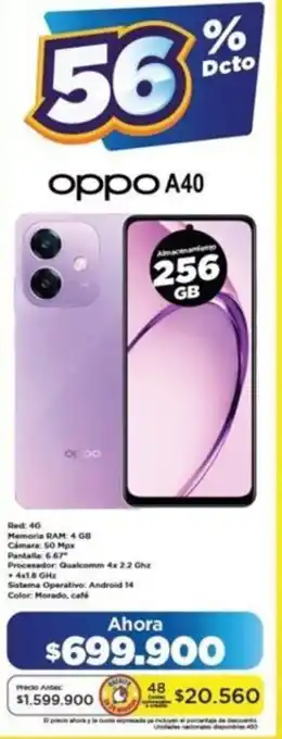 Alkomprar Oppo A40 oferta