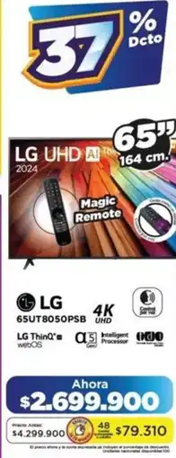 Alkomprar LG tv 65" oferta