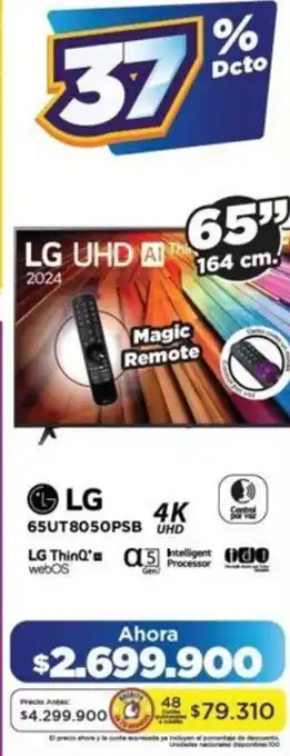 Alkomprar LG tv 65" oferta