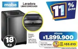 Alkomprar Mabe lavadora lma8120wdgabo oferta