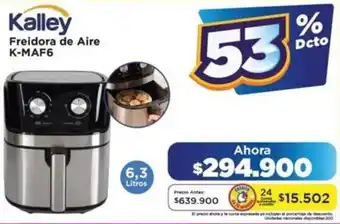 Alkomprar Kalley freidora de aire K-MAF6 oferta