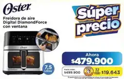 Alkomprar Oster freidora de aire digital diamond force con ventana oferta