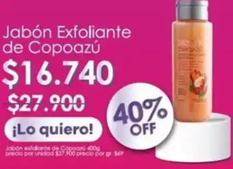 Alkomprar Jabón exfoliante de copoazú oferta