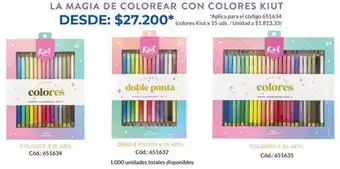 Panamericana La magia de colorear con colores kiut oferta