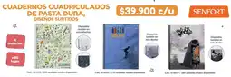 Panamericana Cuadernos cuadriculados de pasta dura oferta